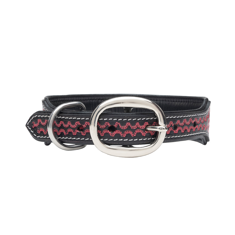 Lucky Diego Hand-tooled Dog Collar - Myra USA