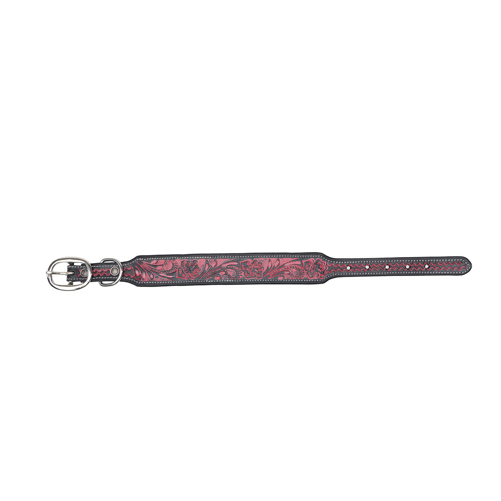 Lucky Diego Hand-tooled Dog Collar - Myra USA