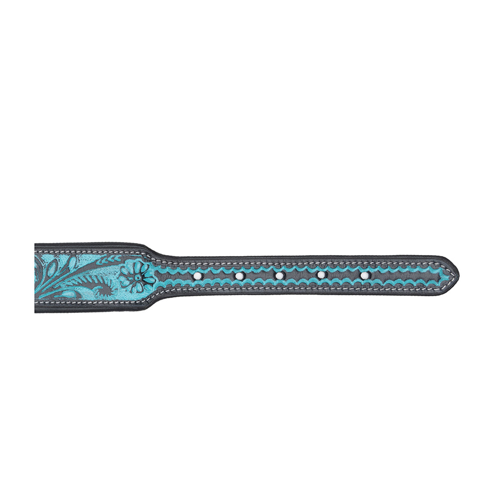 Durango Daisy Hand-tooled Dog Collar - Myra USA