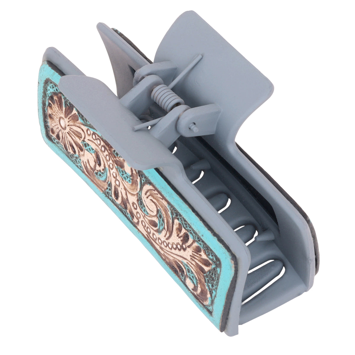 Turquoise Trails Hair Comb Clip - Myra USA