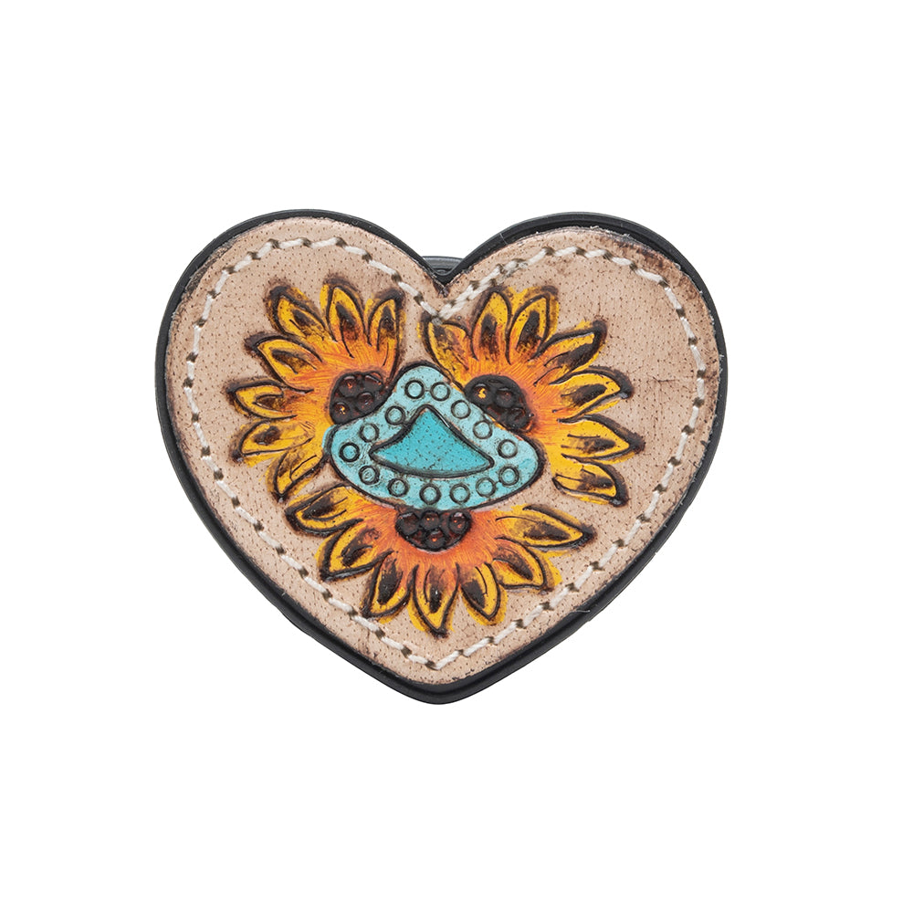 Beaumont Ridge Hand-tooled Phone Socket - Myra USA