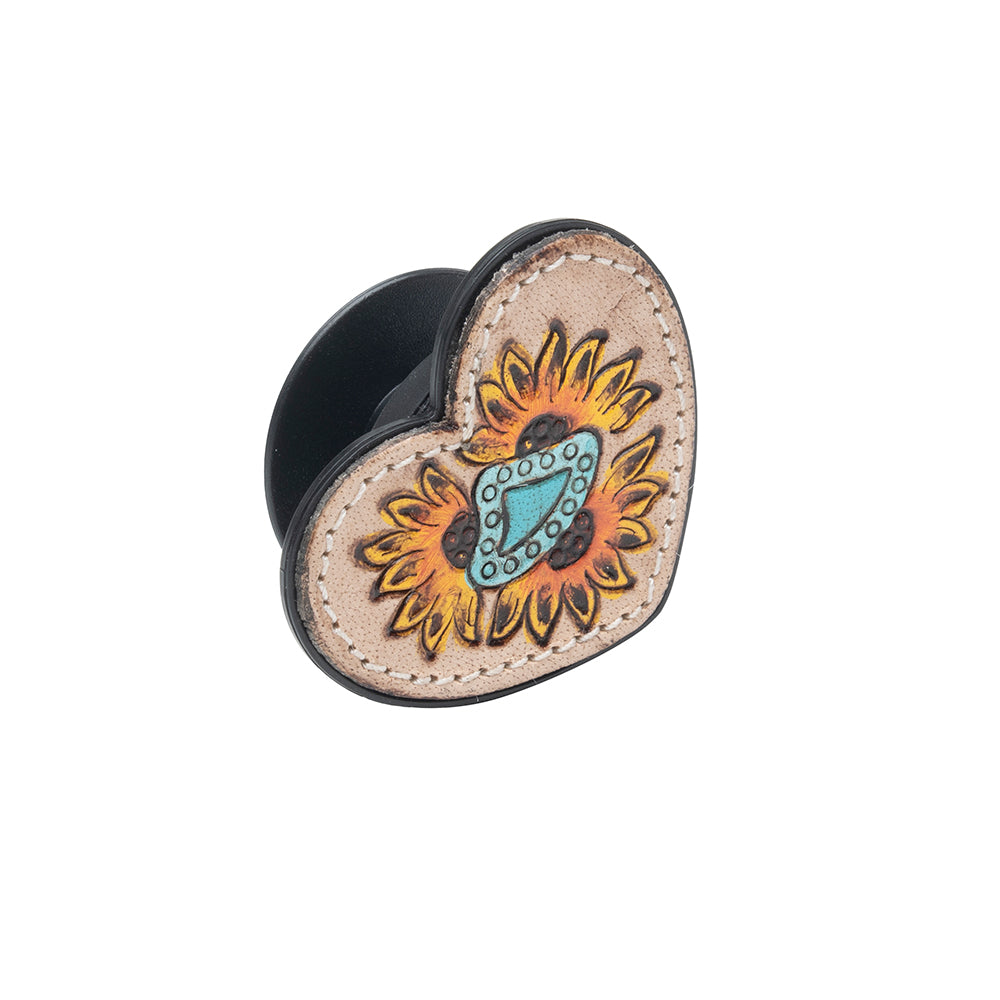 Beaumont Ridge Hand-tooled Phone Socket - Myra USA