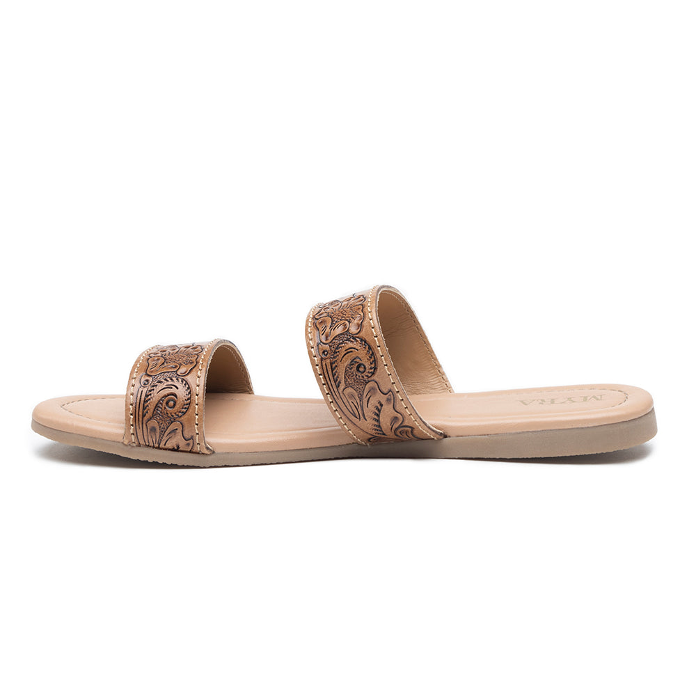 Terra Trails Hand-Tooled Sandals - Myra USA