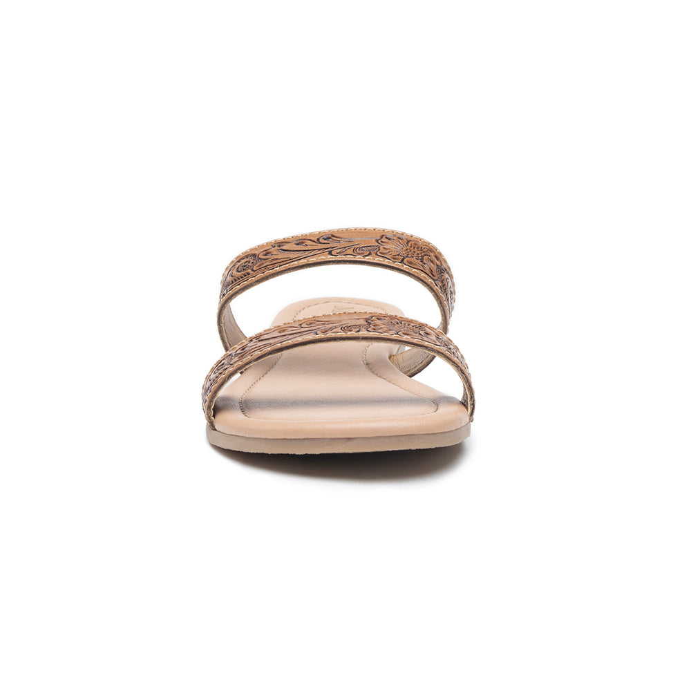 Terra Trails Hand-Tooled Sandals - Myra USA