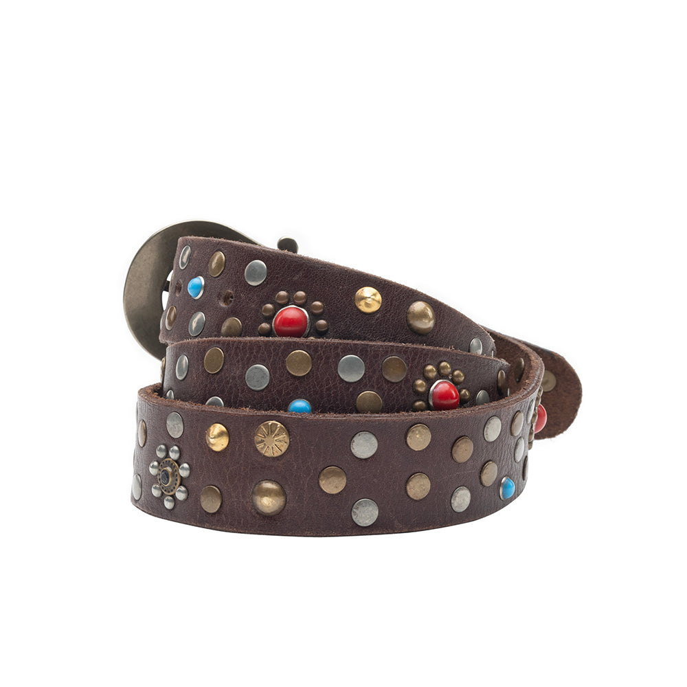 Constellation Leather Women's Belt - Myra USA
