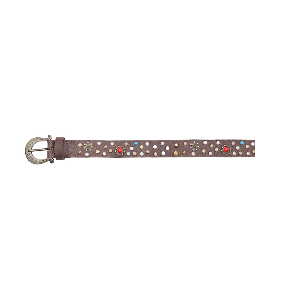 Constellation Leather Women's Belt - Myra USA