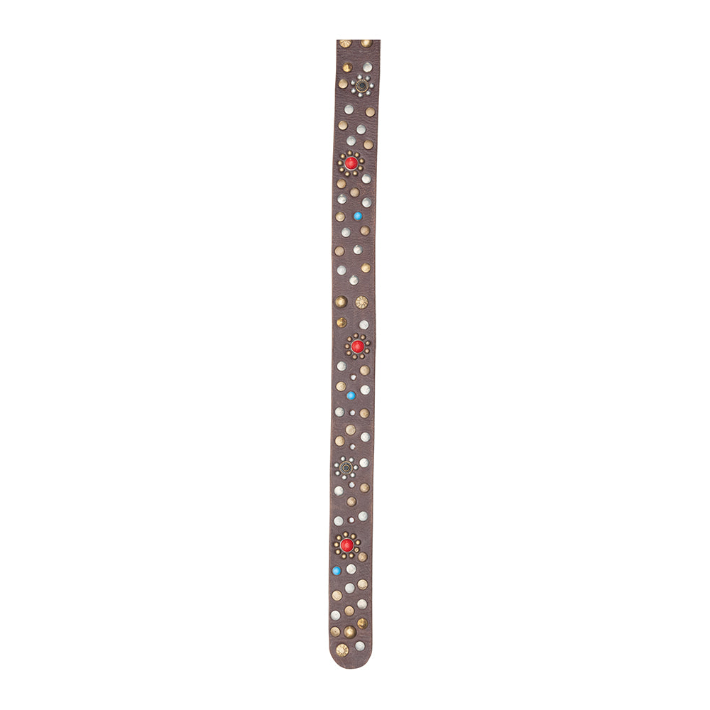 Constellation Leather Women's Belt - Myra USA