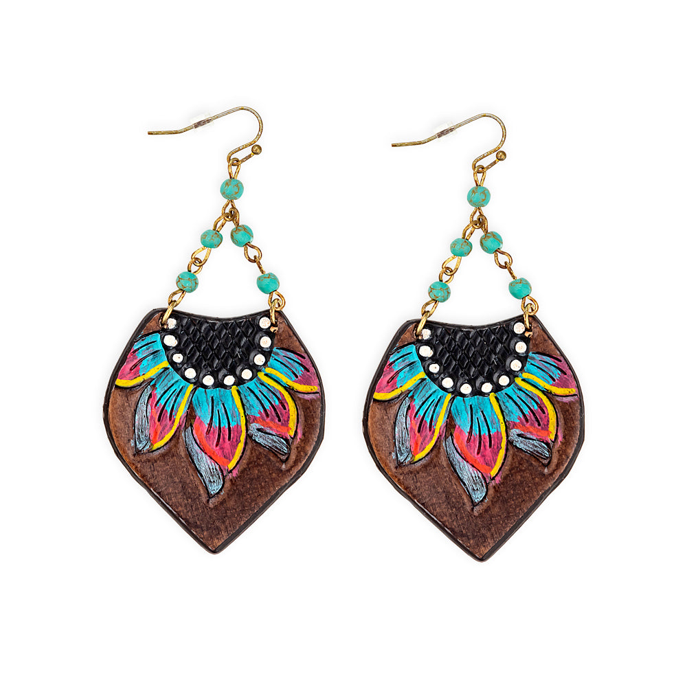 Dazzling Dayflower Earrings - Myra USA
