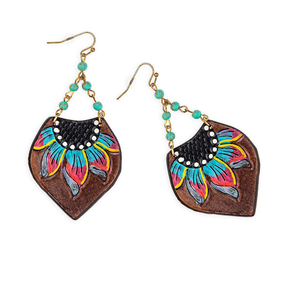 Dazzling Dayflower Earrings - Myra USA