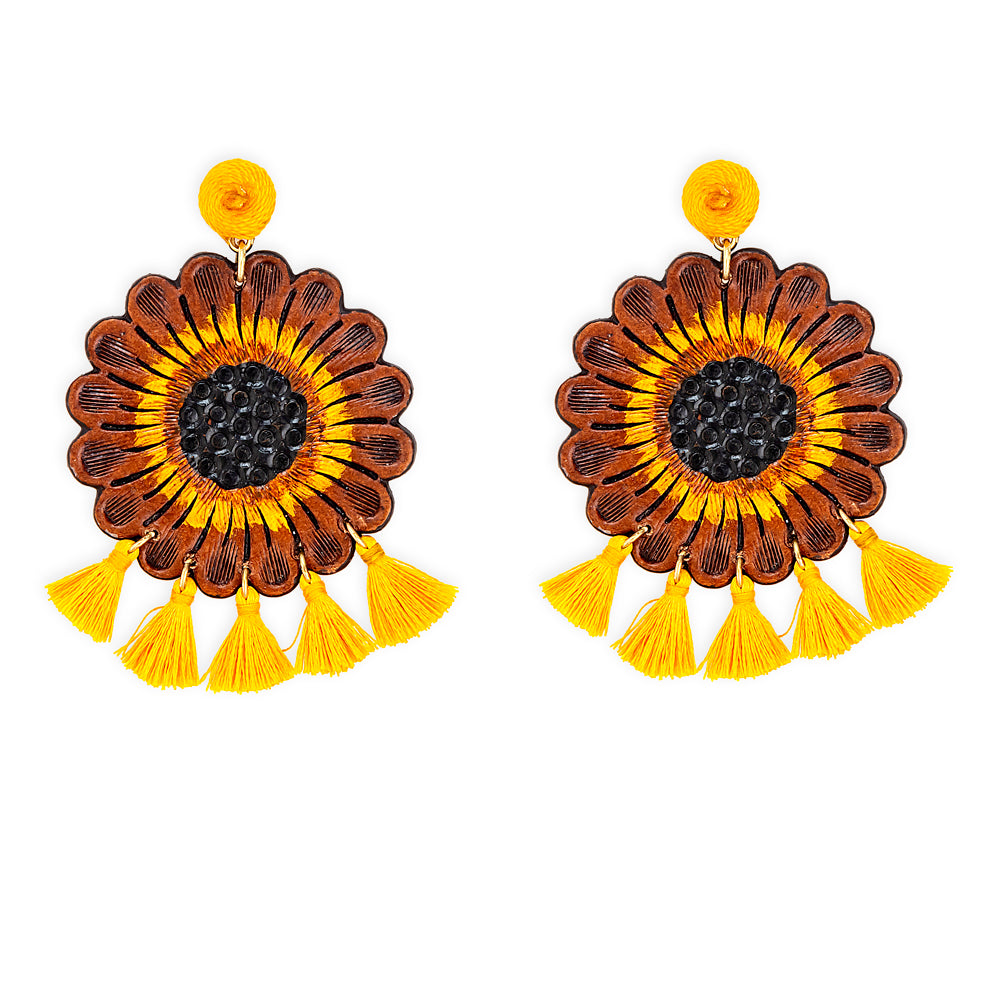 Tassled Wildflower Earrings - Myra USA