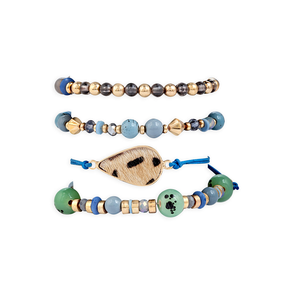 Dollworth Trail Stacked Bracelet - Myra USA