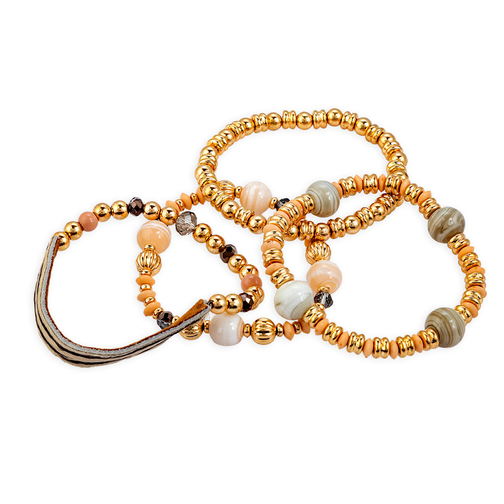 Phaidra Stacked Bracelet - Myra USA