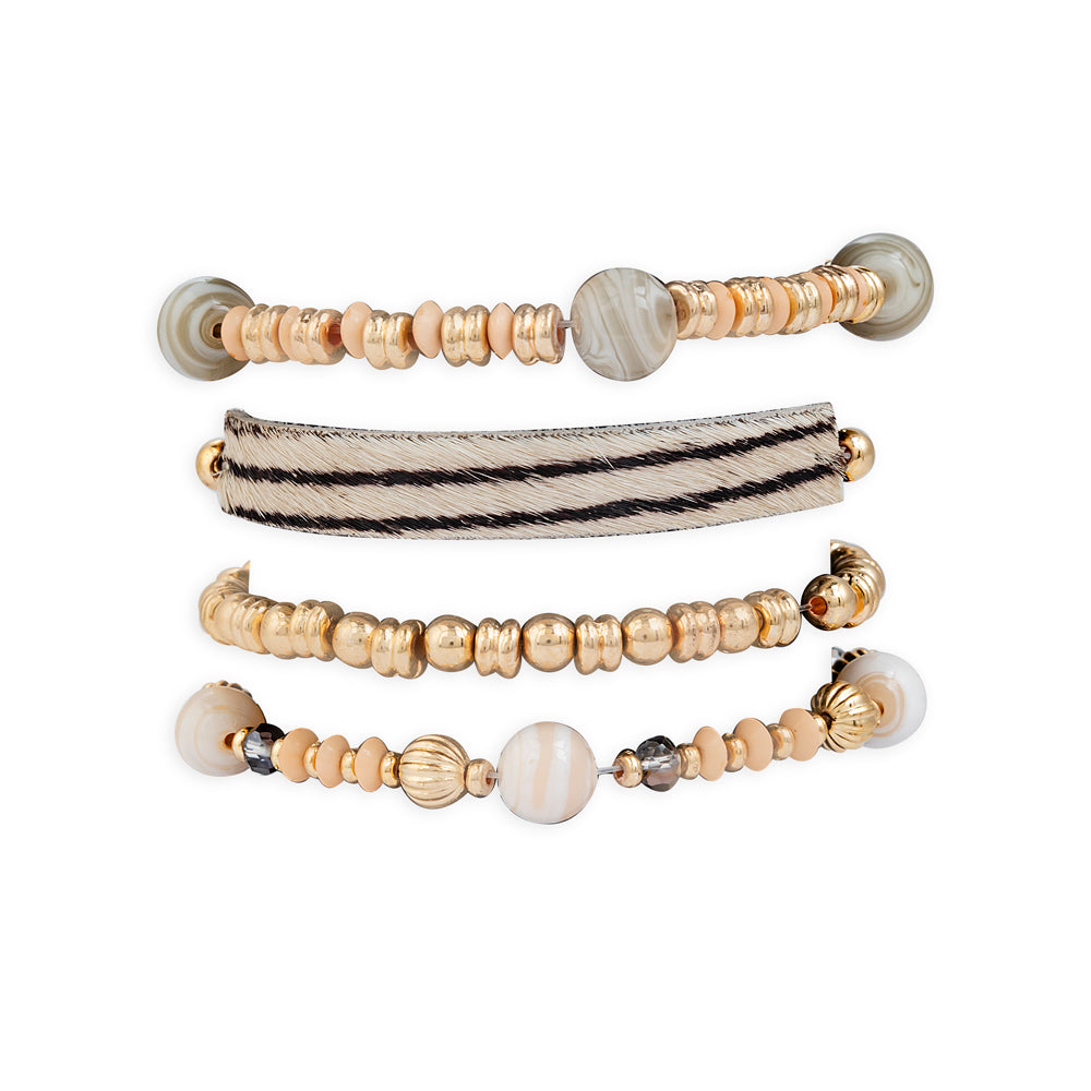 Phaidra Stacked Bracelet - Myra USA
