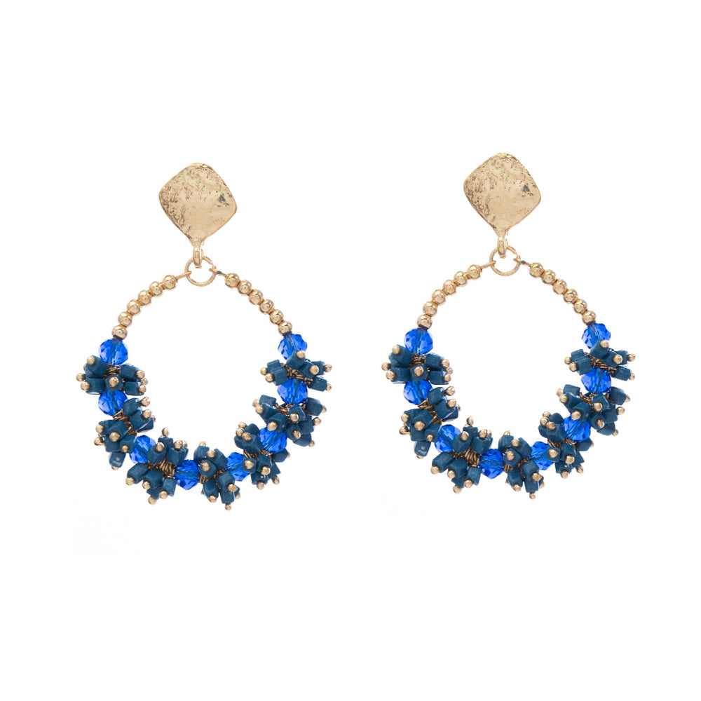 Blue Kallithea Earrings - Myra USA