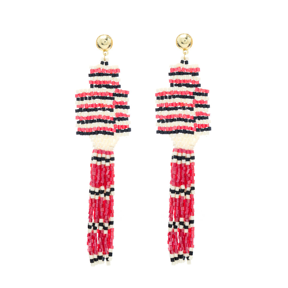 L'Freyde Beaded Earrings - Myra USA