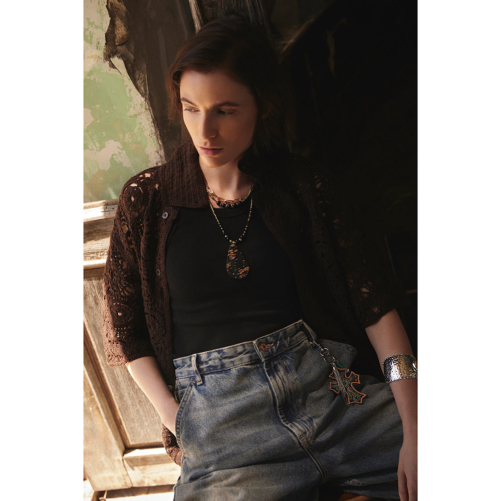 Herra's Charm Layered Necklace - Myra USA