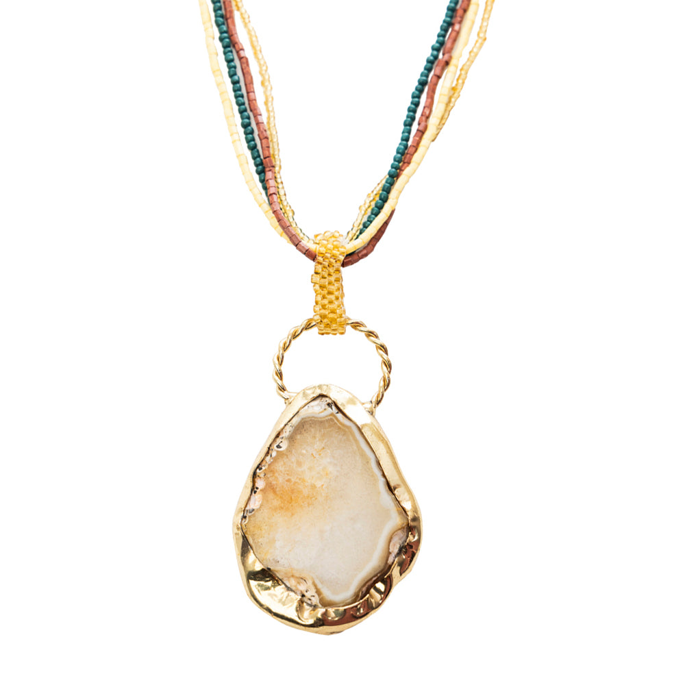 Kaimana Stone Necklace - Myra USA