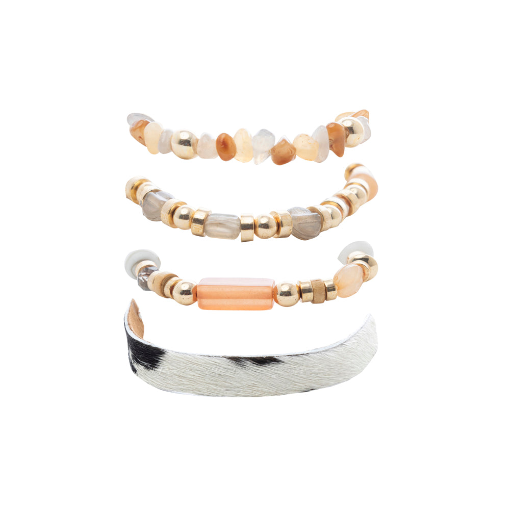 Keilana Stacked Bracelet - Myra USA
