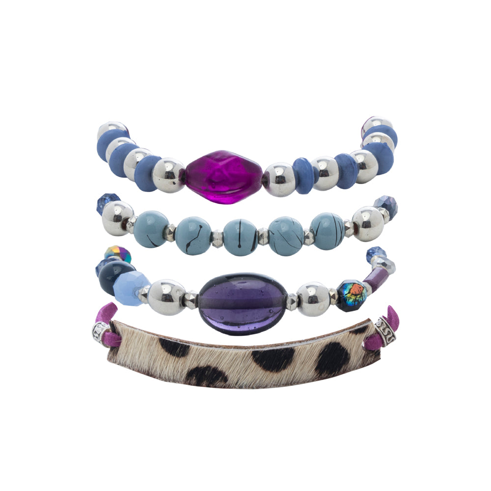Lalita's Love Stacked Bracelet - Myra USA