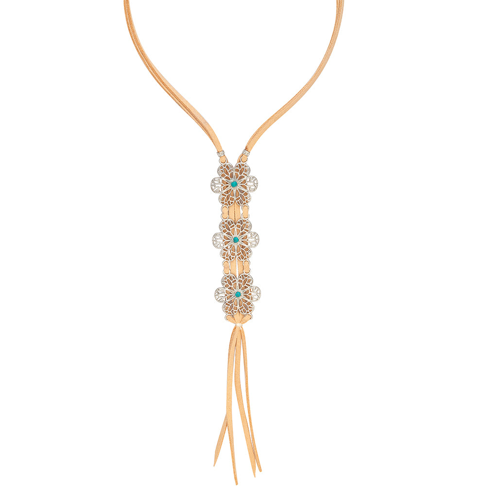 Trio las Flores Necklace - Myra USA