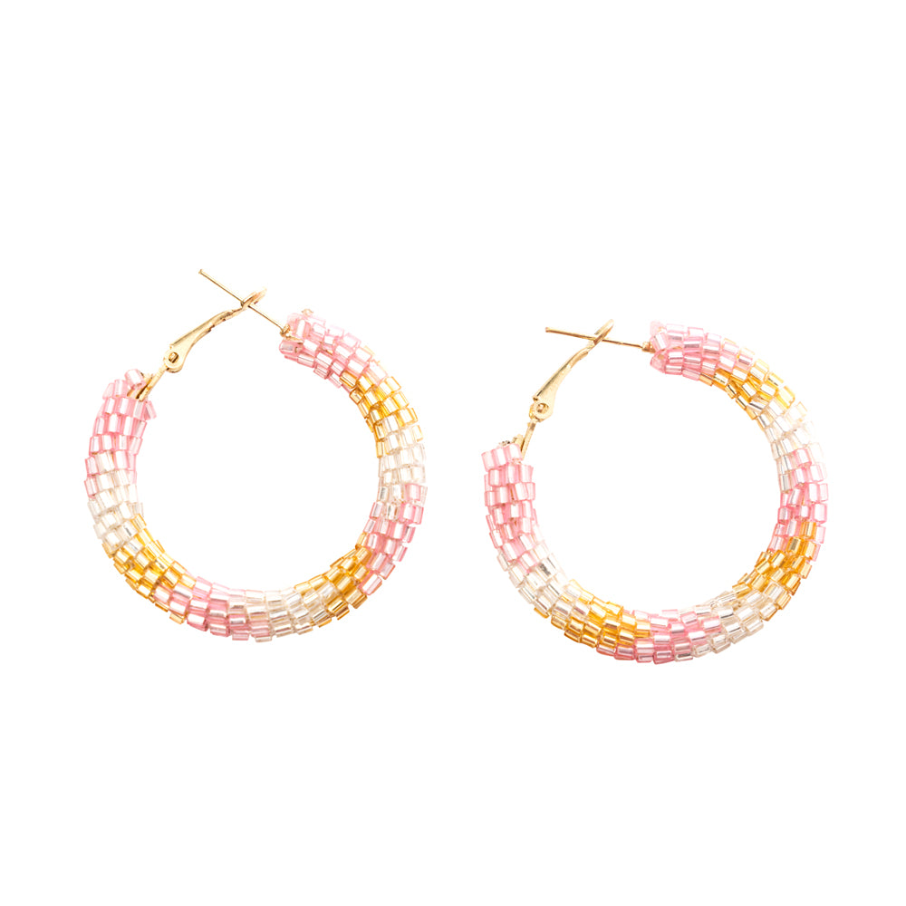 Morning Rays Hoop Earrings - Myra USA
