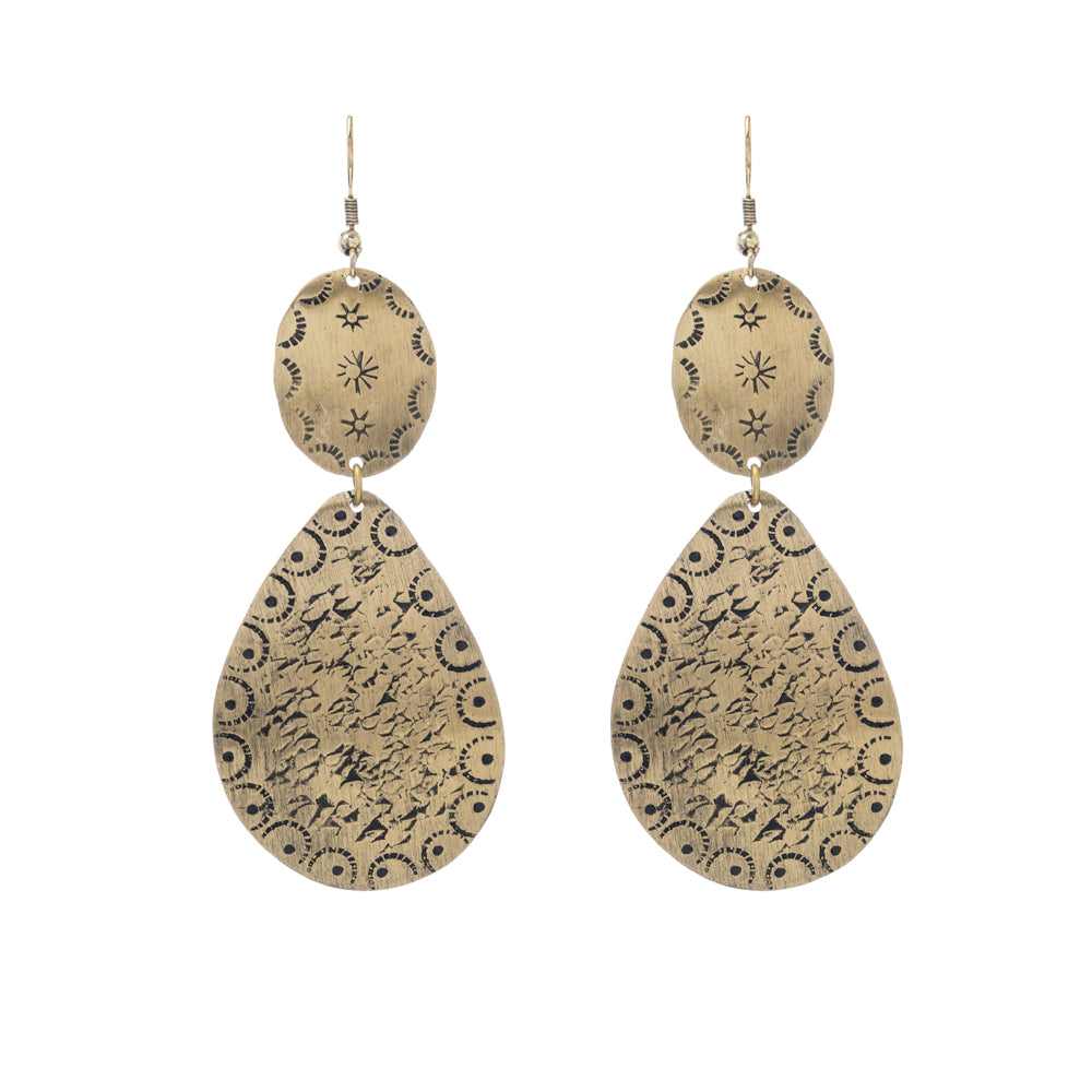Golden Springs Earrings - Myra USA