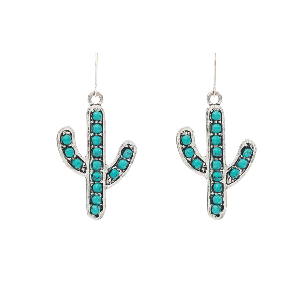 Enduring Cactus Earrings - Myra USA