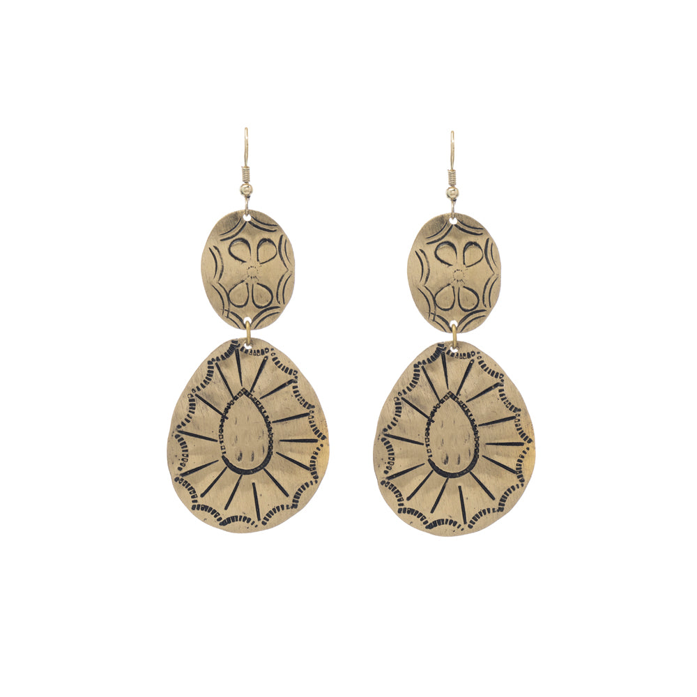Mya's Medallions Earrings - Myra USA