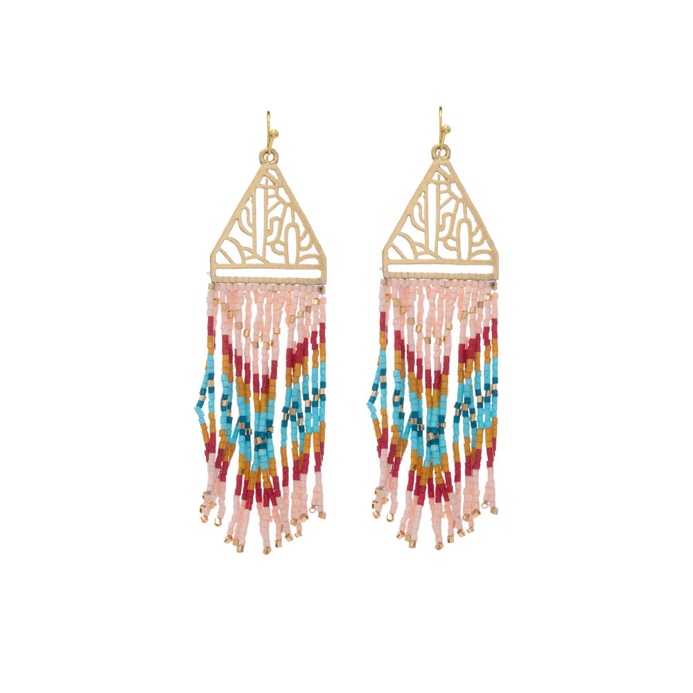 Open Vistas Earrings in Primrose - Myra USA