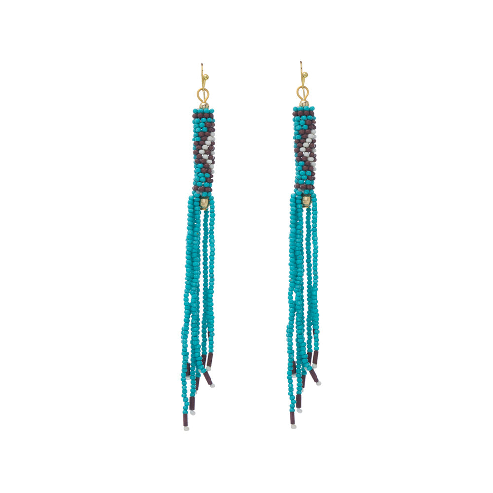 Tamika Beaded Earrings - Myra USA