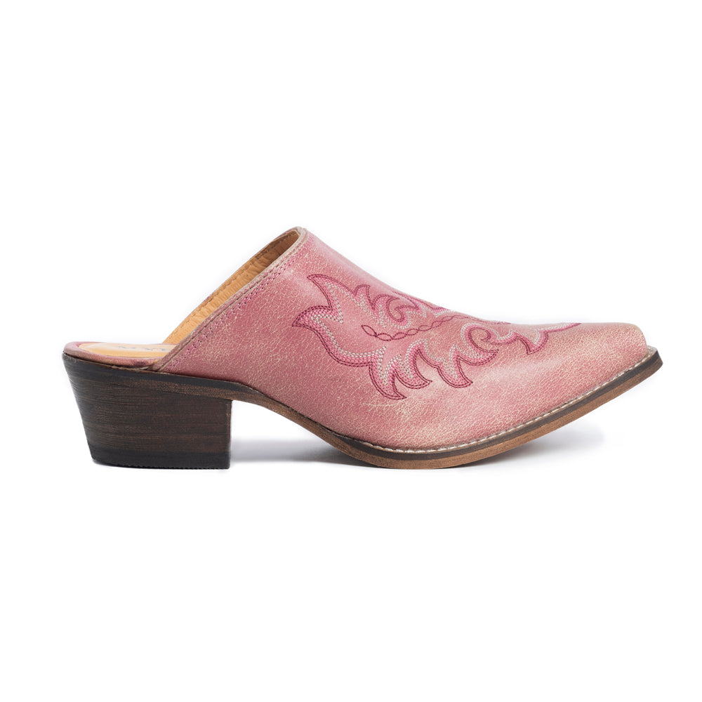 Ximena Ranch Mules in Pink - Myra USA