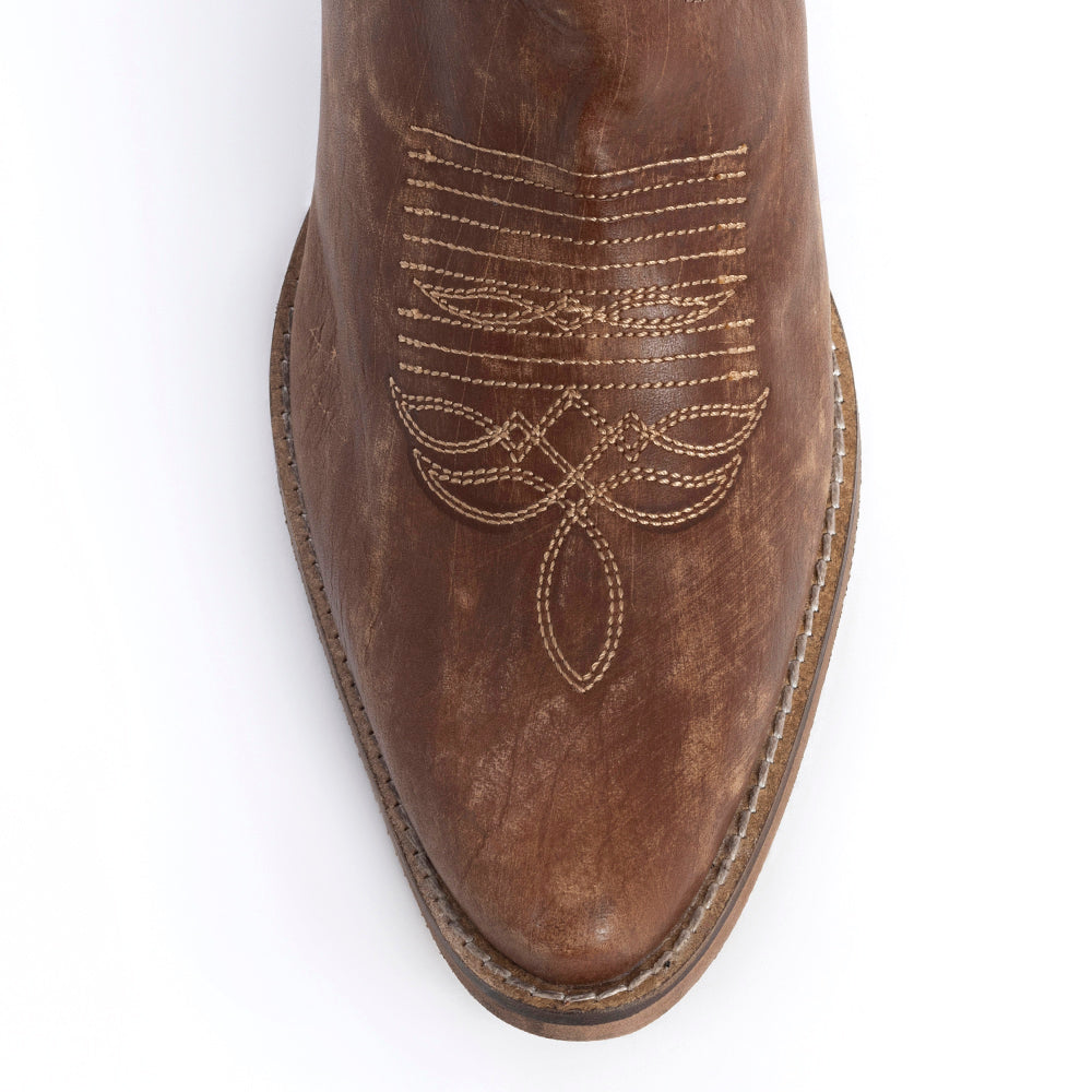 Nalejandra Boots in Chocolate Brown - Myra USA
