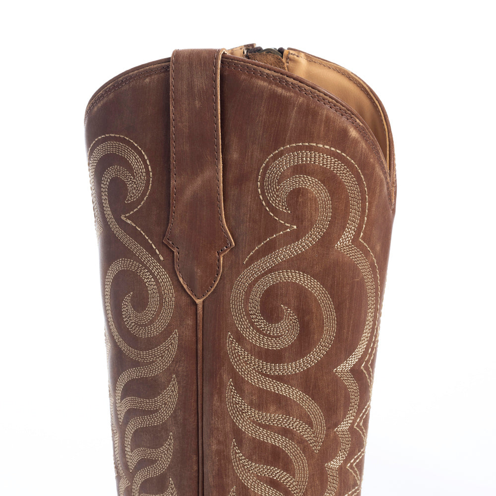 Nalejandra Boots in Chocolate Brown - Myra USA
