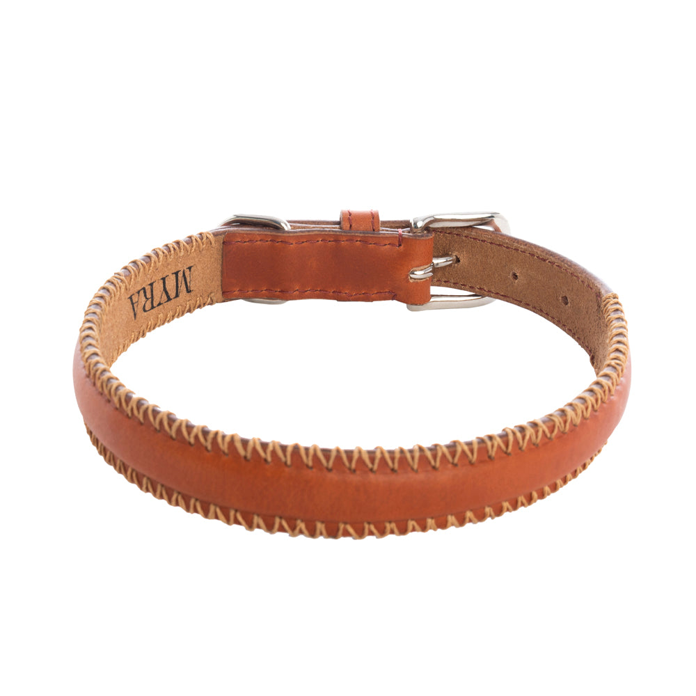 Rio Correr Dog Collar in Caramel - Myra USA