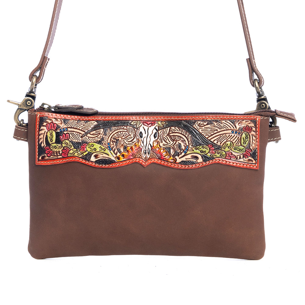 Dreamy Meadow Hand-Tooled Bag - Myra USA