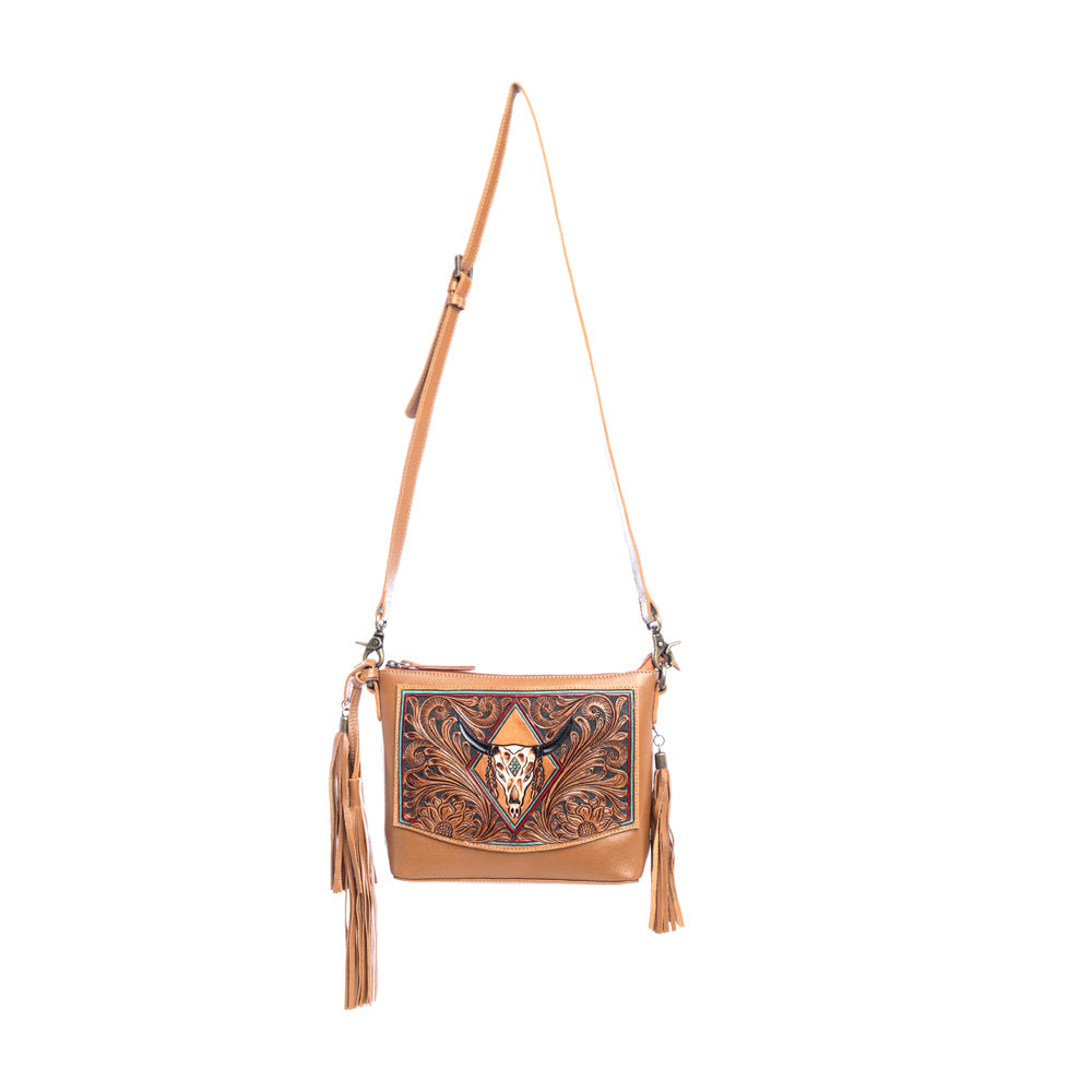 Tonopah Trail Hand-Tooled Bag - Myra USA