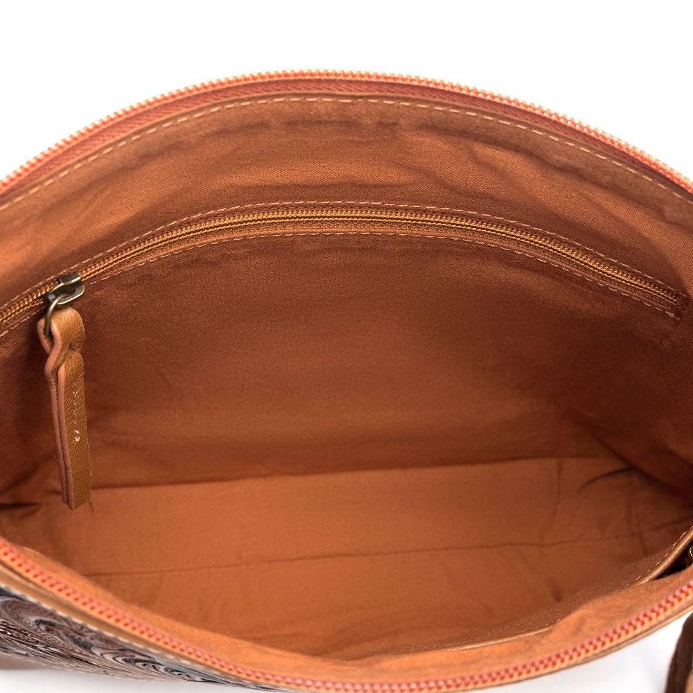 Tonopah Trail Hand-Tooled Bag - Myra USA