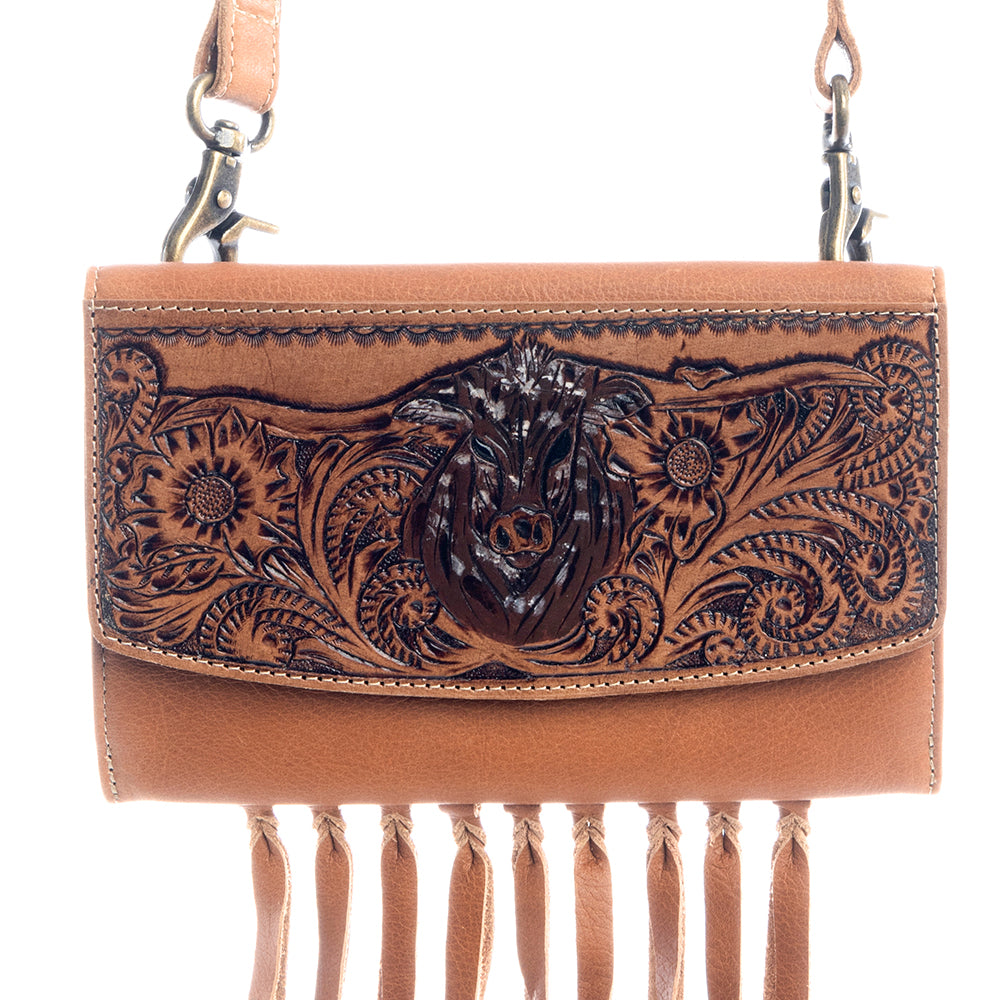 Alva Creek Hand-Tooled Bag - Myra USA