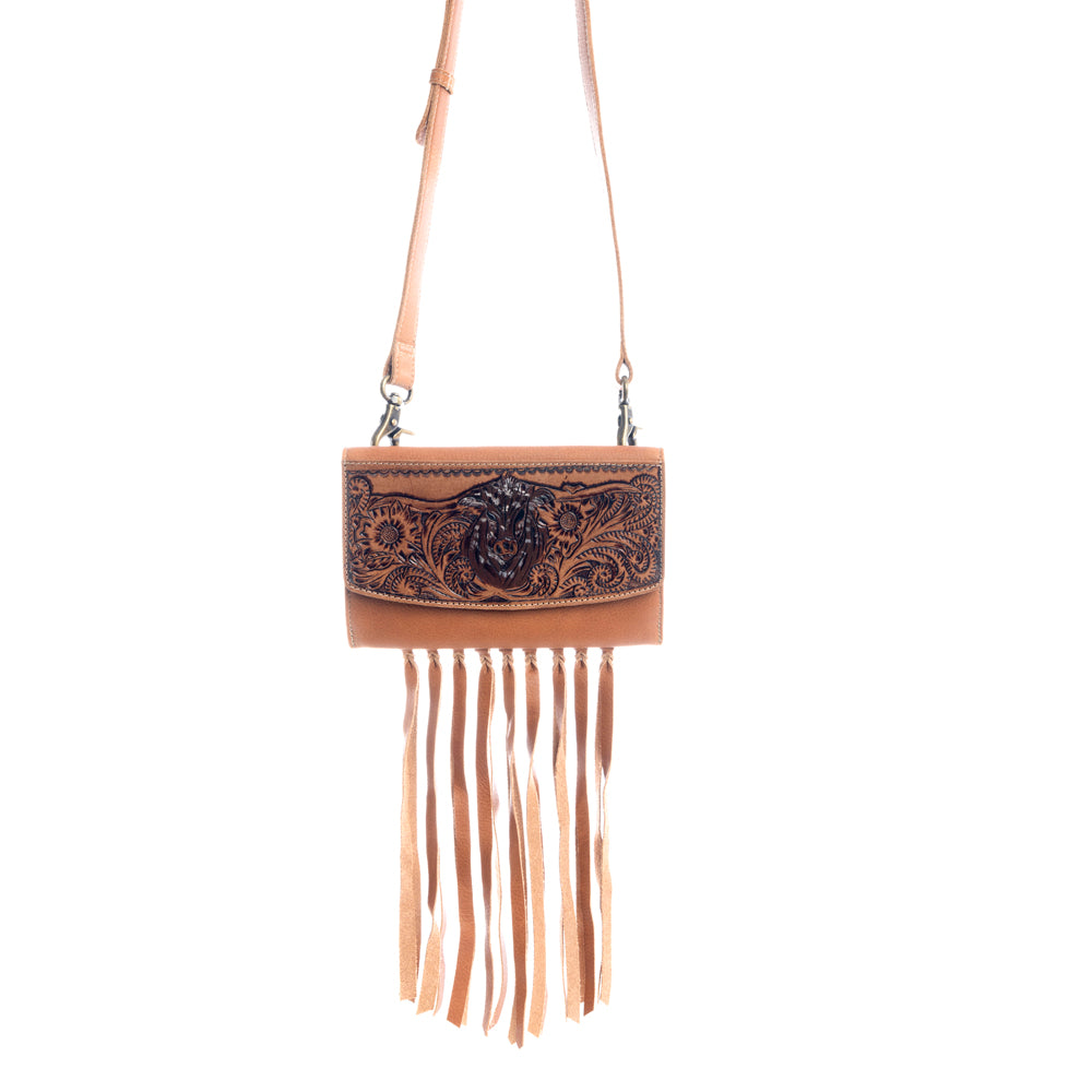 Alva Creek Hand-Tooled Bag - Myra USA