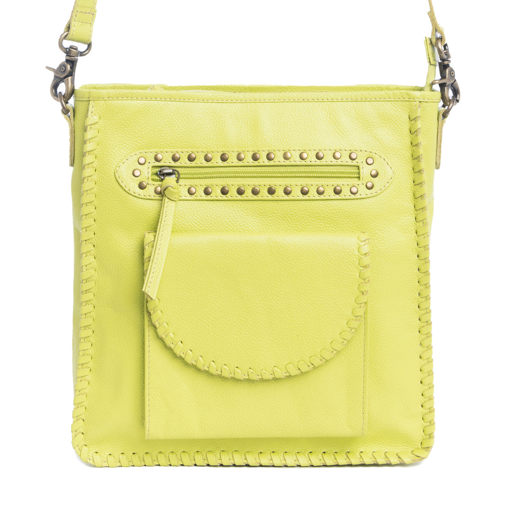 Ninnekah Leather In Willow Lime - Myra USA