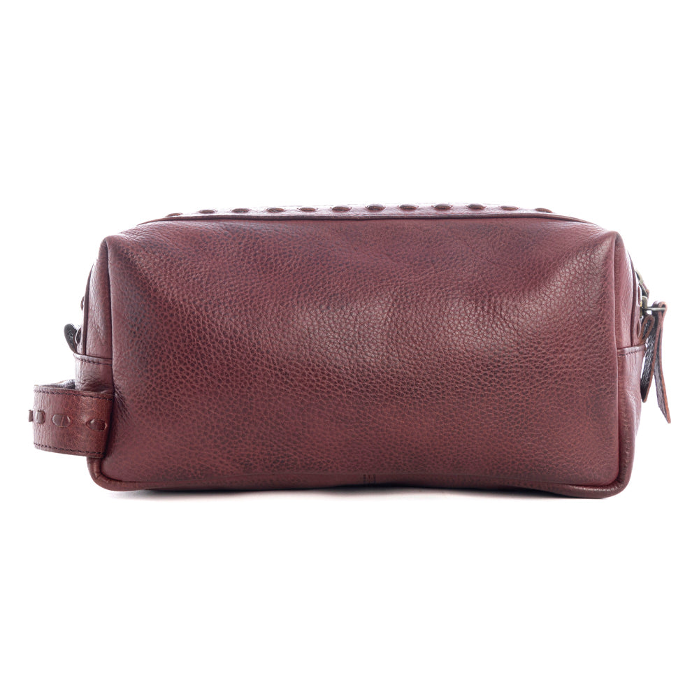 Roff Trail Toiletries Bag In Red Russet - Myra USA
