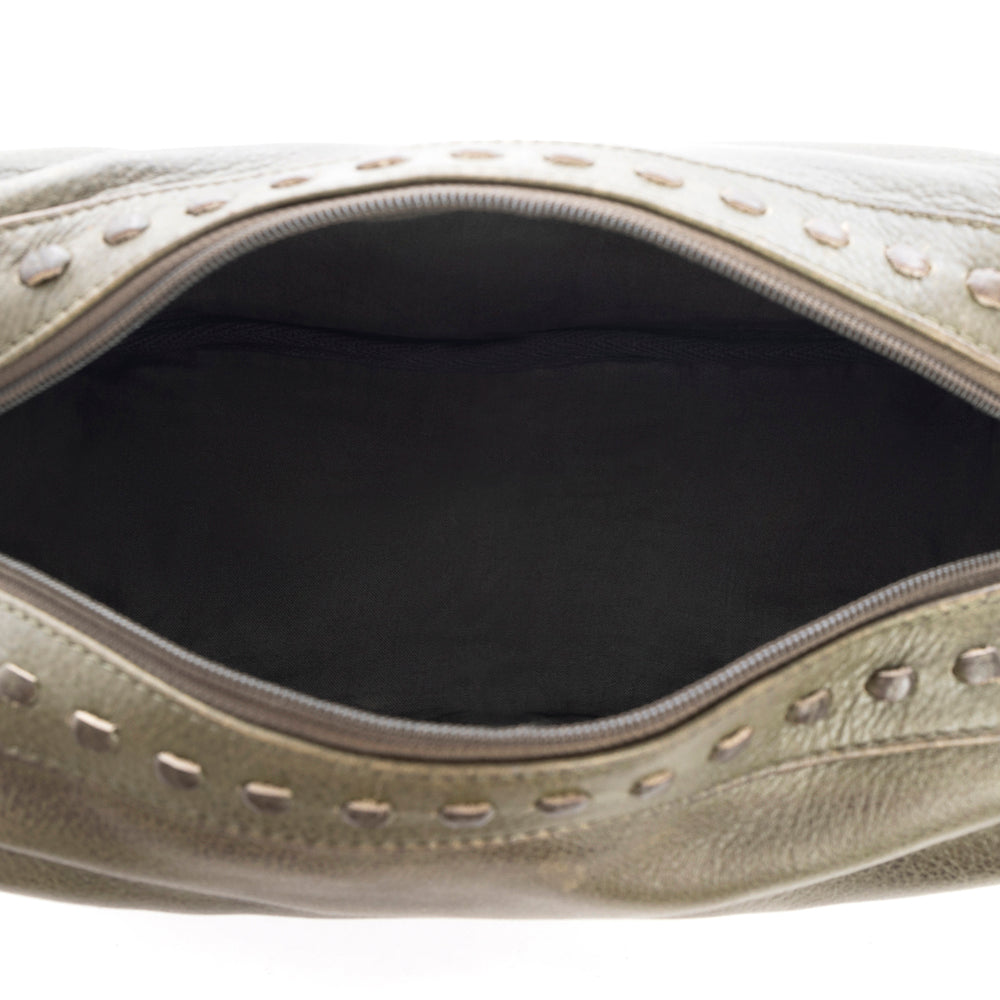 Roff Trail Toiletries Bag in Moss Green - Myra USA
