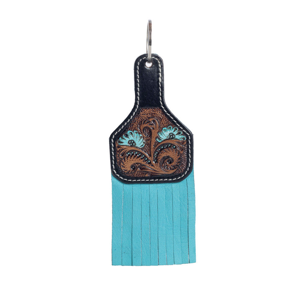 Adelaide Leather Key Fob - Myra USA