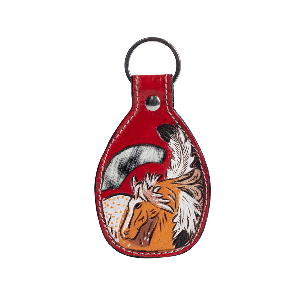 Stallion Memories Leather Key Fob - Myra USA