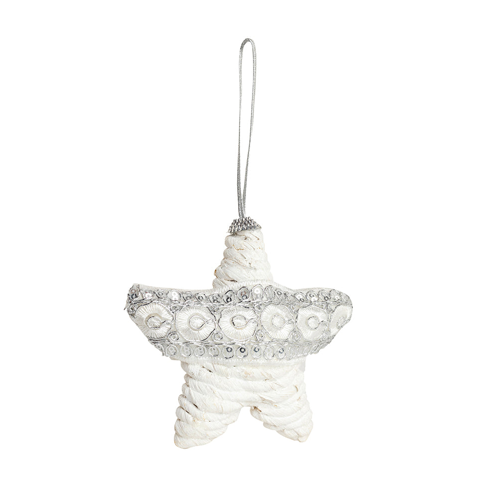 Woven Holiday Dream Star Ornament - Myra USA