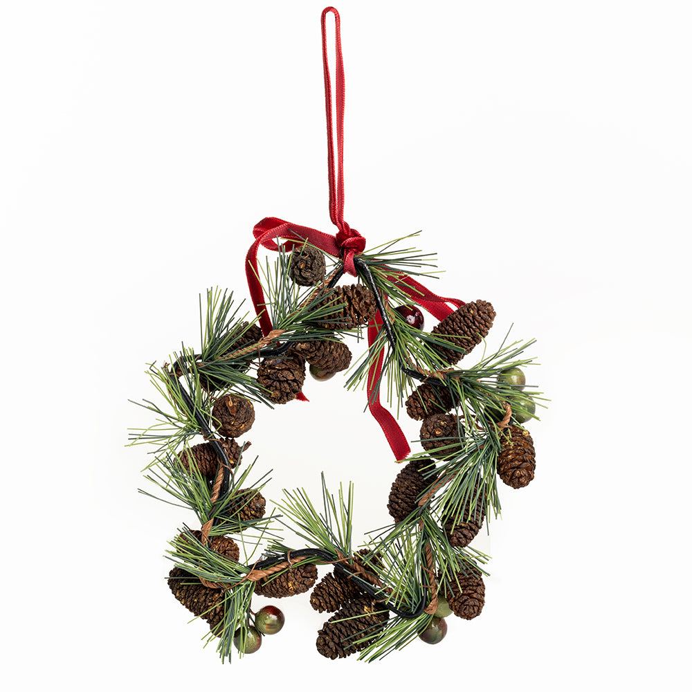 Pine Cone Berry Star Ornament - Myra USA