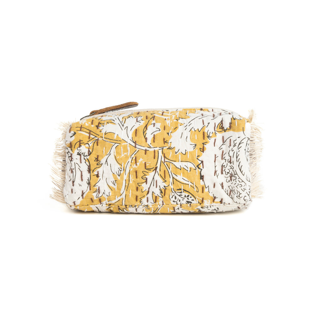 Golden Prairie Leaf Toiletries Bag - Myra USA
