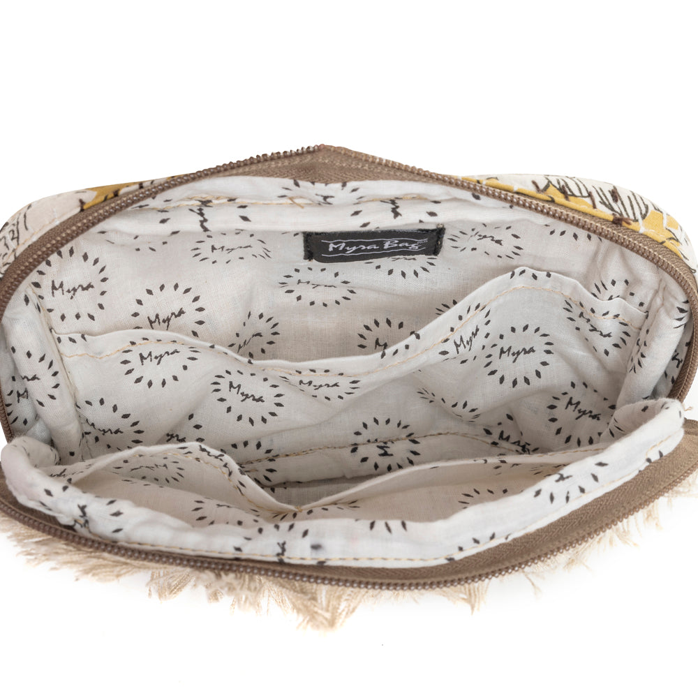 Golden Prairie Leaf Fanny Pack Bag - Myra USA