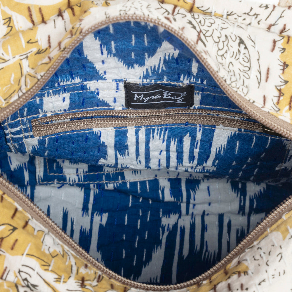 Golden Prairie Leaf Traveller Bag - Myra USA
