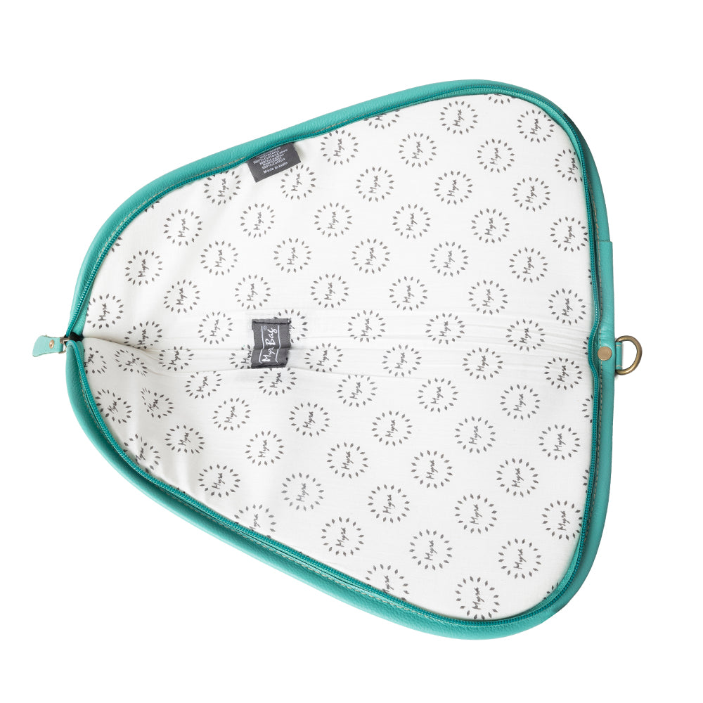 Bandit Breeze Tooled Hairon Gun Case in Desert Teal